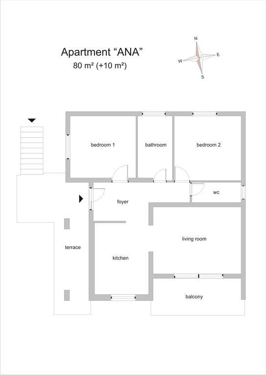 Ana Apartment Rabac Δωμάτιο φωτογραφία